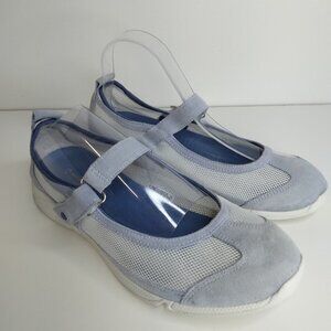 Rockport Mary Jane Style Machine Washable Suede Shoes Size 10